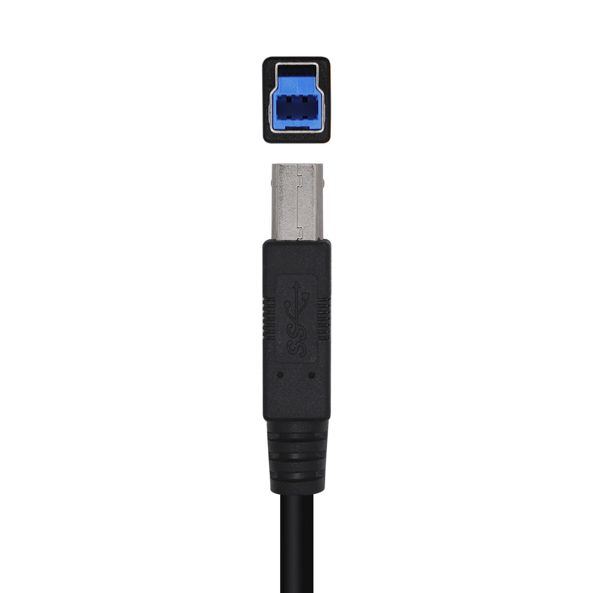USB-Kaapeli Aisens A105-0444 Musta 2 m (1 osaa)